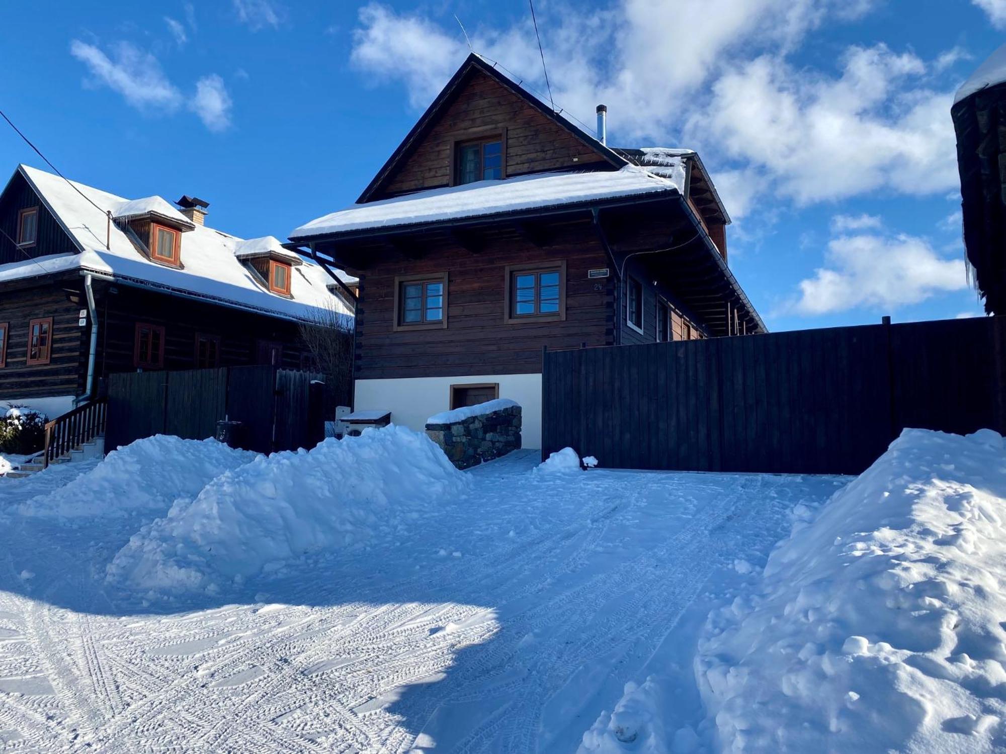 Drevenica Emilka, 5 Min Restauracia, Z Terasy Vyhlad Na Kralovu Holu A Polomske Ocko, Gril, Ohnisko, Kotlik Villa เบรซโน ภายนอก รูปภาพ